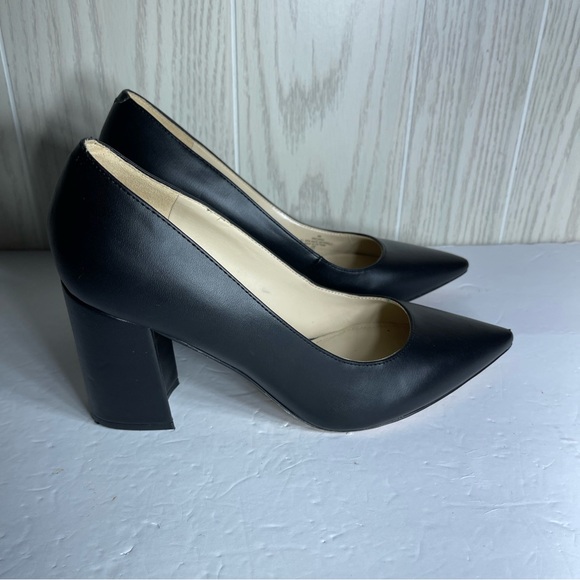 Nine West Size 9M Cara 3 Pointed Toe Dress Block Heels - Excellent Condition - Picture 14 of 16